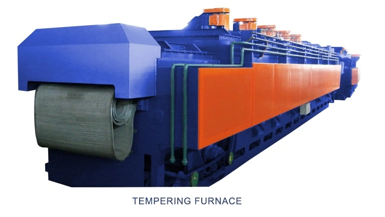 Induction Melting Heat Treatment Electric Furnace Mesh Belt Furnace Line